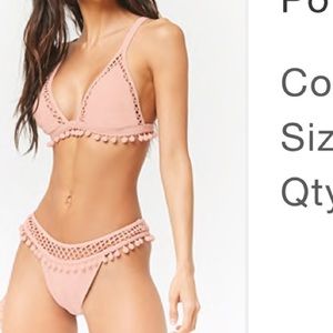 Blush Pom Pom bikini